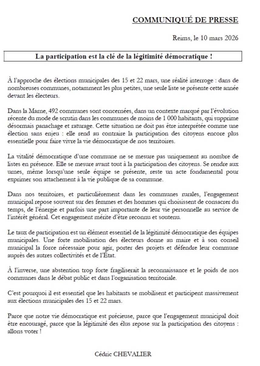 CHEVALIER Cédric tweet media