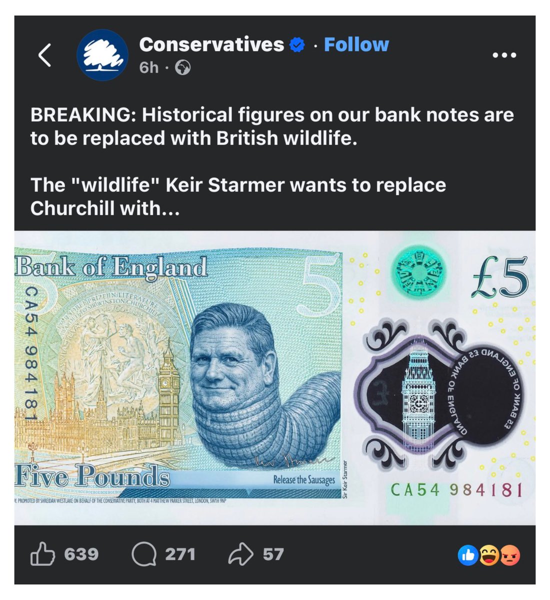 I welcome God Emperor of the Universe Keir Starmer