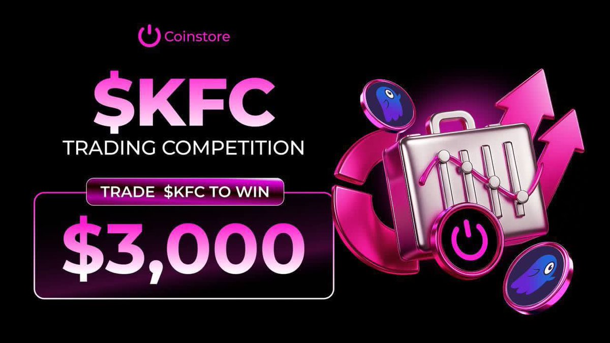 Enosund's tweet photo. The $KFC Trading Competition is heating up on @CoinstoreExc! 🔥

💰 $3,000 prize pool
📅 March 6 – March 13

Trade $KFC, climb the leaderboard, and grab your share of the rewards. 🚀

Join now 👇
https://t.co/JT4VIdnxXI

#KFC #Coinstore #TradingCompetition https://t.co/cUFKj0YZ01