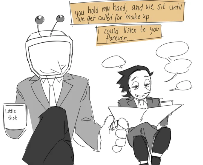 This whole comic could be cut down to just this #spamtenna #deltarune 