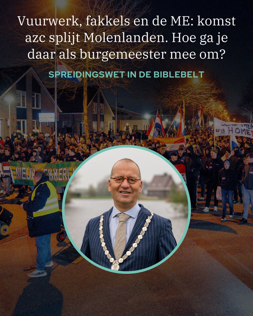 refdag's tweet image. Twintig rustige kernen in een polder. Gemeente Molenlanden was altijd een baken van gemoedelijkheid en eensgezindheid. De komst van azc’s splijt nu de samenleving. Hoe laveert burgemeester Theo Segers hier tussendoor?
rd.nl/artikel/114186…