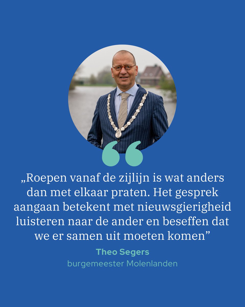 refdag's tweet image. Twintig rustige kernen in een polder. Gemeente Molenlanden was altijd een baken van gemoedelijkheid en eensgezindheid. De komst van azc’s splijt nu de samenleving. Hoe laveert burgemeester Theo Segers hier tussendoor?
rd.nl/artikel/114186…