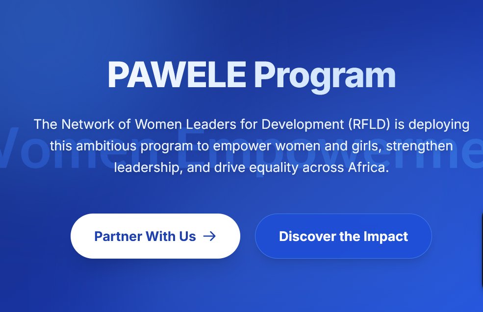 Women Leaders Network for Development (RFLD) tweet media
