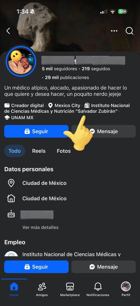 citarabino's tweet photo. Yo no entiendo cómo es que el @incmnszmx permite que esta gente tenga residentes a su cargo. Por ahí anda su nombre en RRSS y se ostenta como adscrito del instituto. 
@DrJoseSifuentes @avilafunes https://t.co/0Dwr1k4MoW