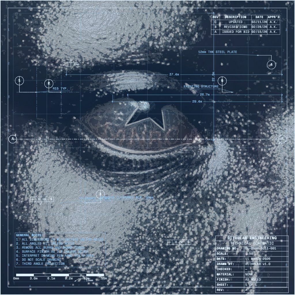 dithrlab's tweet photo. I built a free dithering tool that turns any photo into 
thermal imaging, night vision, blueprint, 
and 85+ other effects.

No subscription. No account. Just download and go.

https://t.co/8ayRwb3dQd

🧵 here's what it looks like: https://t.co/fogEK5Vo47