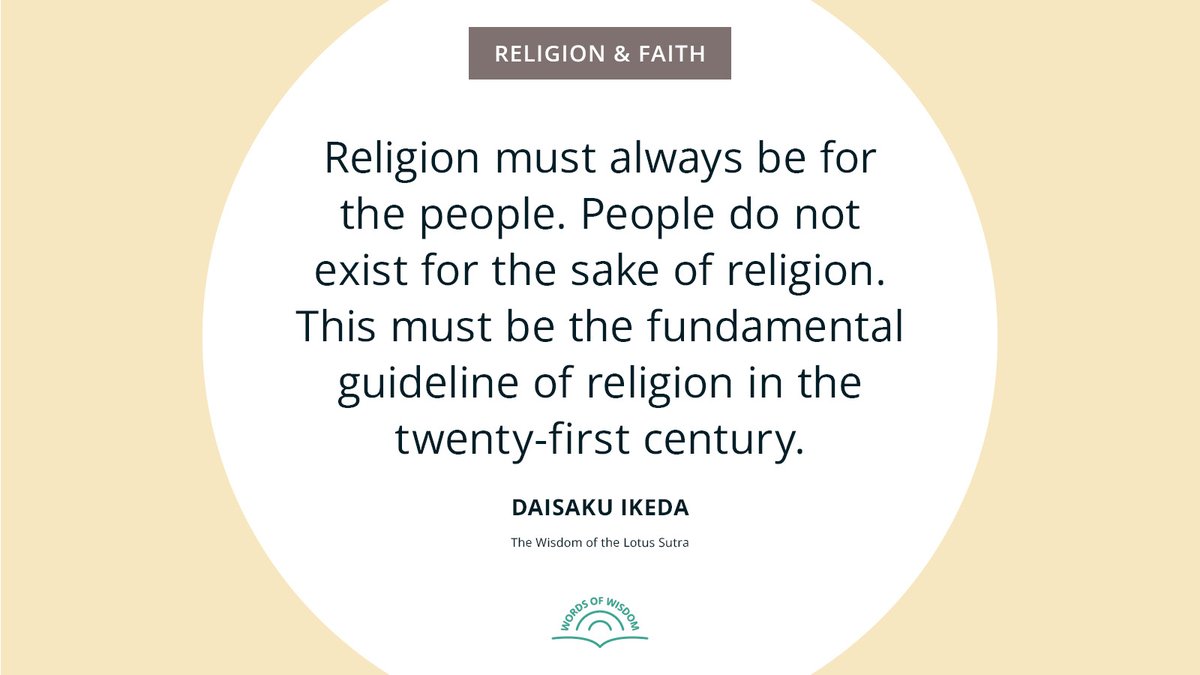 daisakuikeda_of's tweet photo. Wisdom worth pausing on.

For more quotes, head to:
https://t.co/w8bf5ZVphS

#ReligionAndLife #DaisakuIkedaQuotes #WordsOfWisdom #PeaceThroughDialogue https://t.co/SVhcmtiNu4