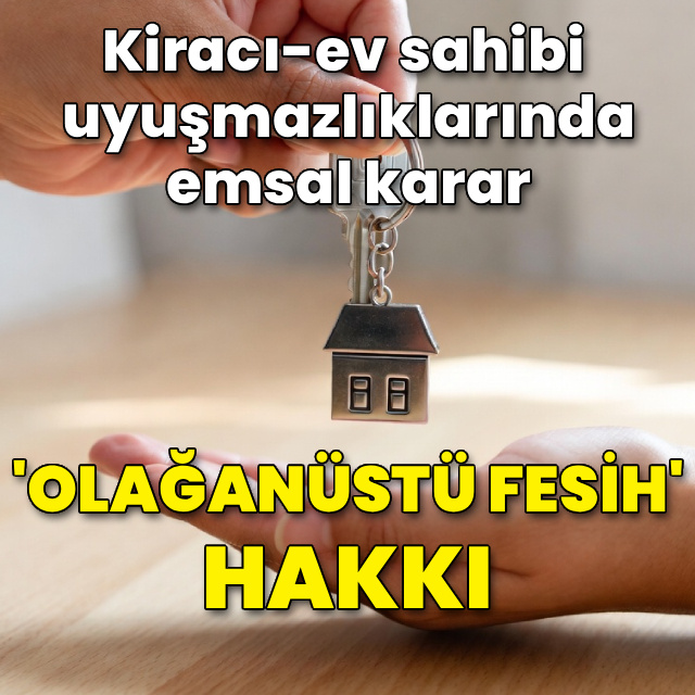 Yargıtay, kira sözleşmelerine ilişkin önemli bir karara imza attı.

Resmî Gazete'de yayımlanan karara göre, kira sözleşmesi belirli süreli olsa bile taraflar için ilişki "çekilmez hale gelmişse" olağanüstü fesih yoluna gidilebilecek.

Karar, kiracı-ev sahibi uyuşmazlıklarında