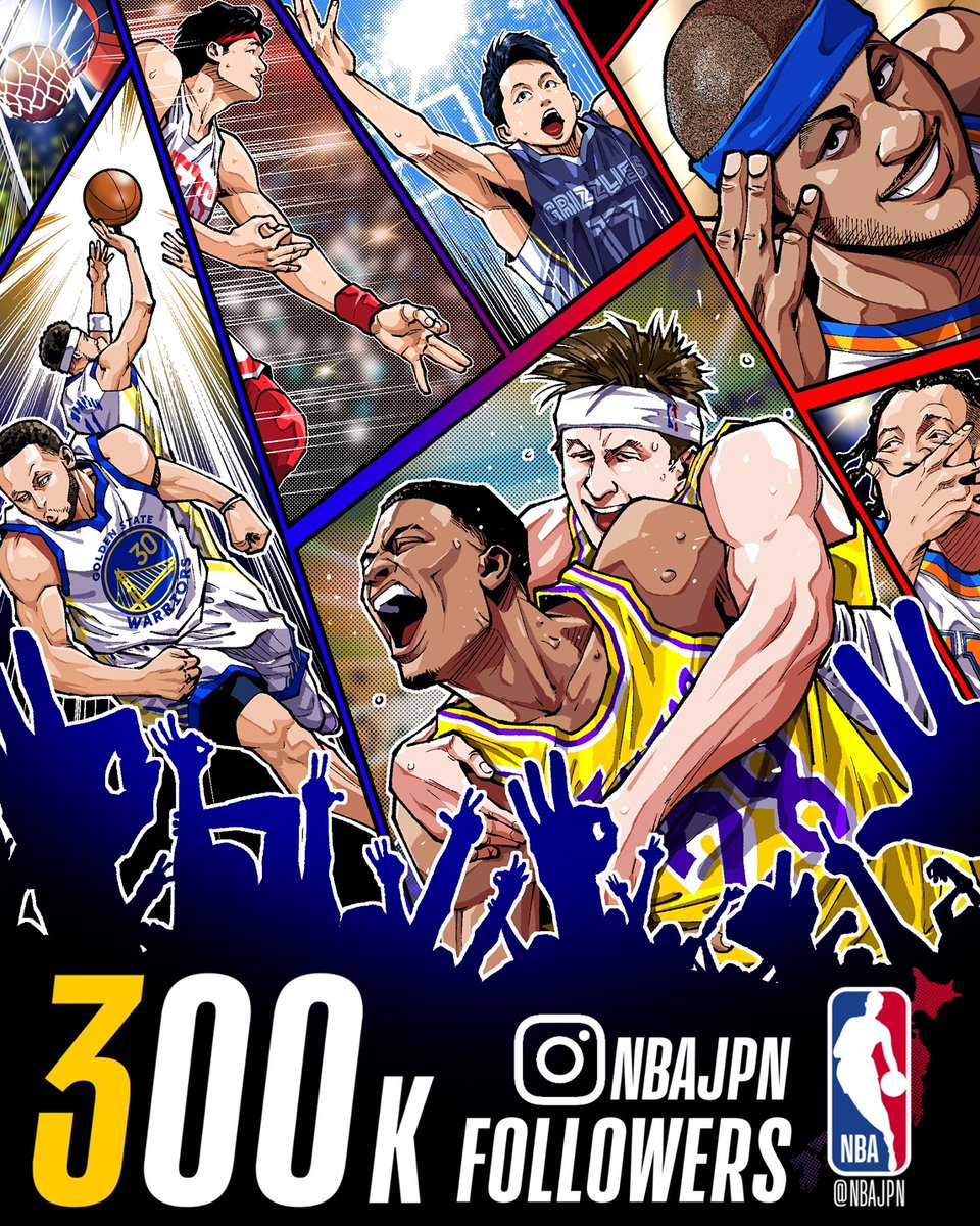 300,000👌🤗🎉⁣🇯🇵

<a href="/NBAJPN/">NBA Japan</a> インスタグラムがフォロワー3️⃣0️⃣万達成🙏

今後とも #NBAJPN 各SNS及びYouTubeを宜しくお願い致します！🙌
#Thankyou #NBAJapan