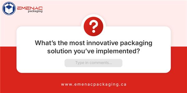 Question❓
What's the most innovative packaging solution you've implemented?✨
.
.
.
.
#quickquestions #BusinessGrowth #packagingstrategy #packagingdesign