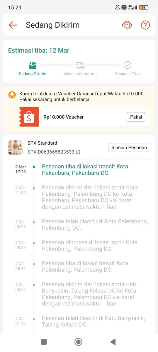 Spx emang lelet banget njirr, stuck 3 hari paket guaaa.
<a href="/ShopeeID/">Shopee Indonesia</a>