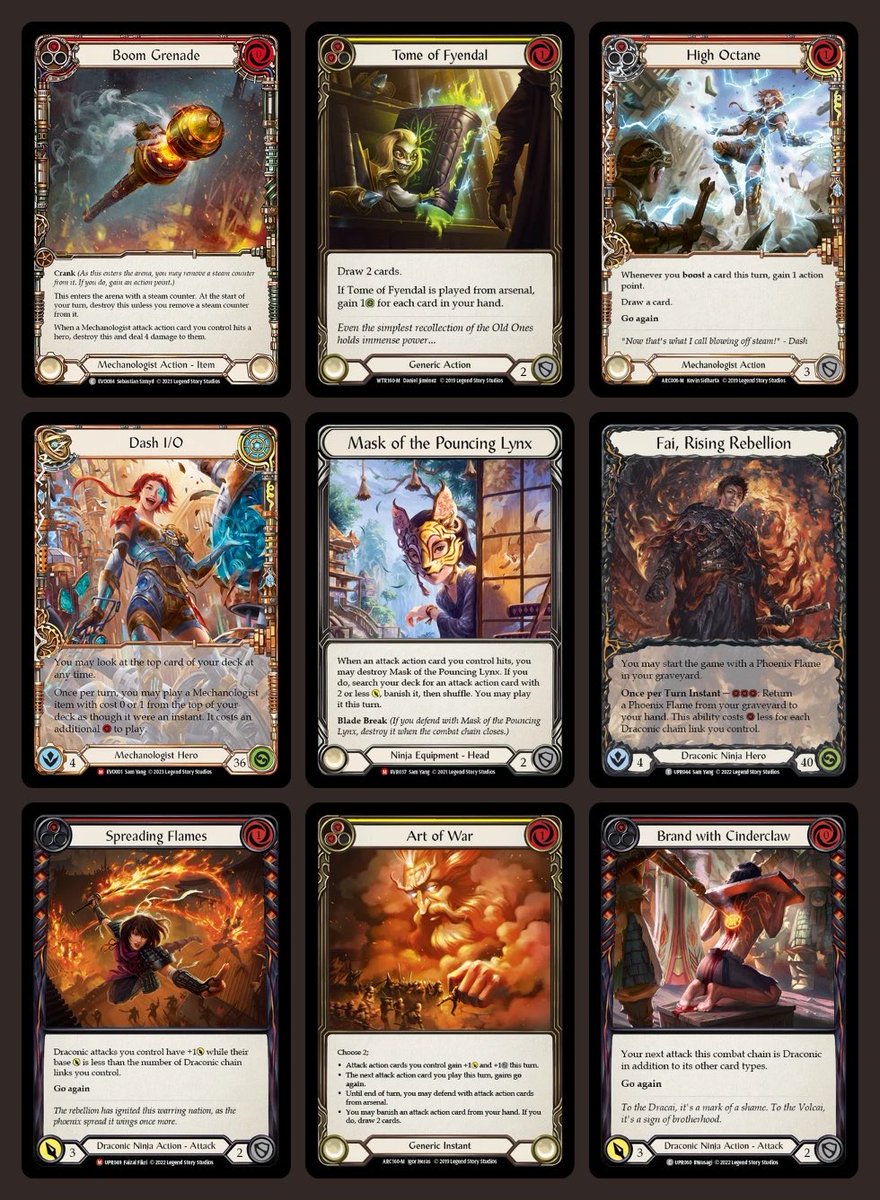 imZwiing's tweet photo. My Favorite FaB Cards https://t.co/PKk22x6XFS