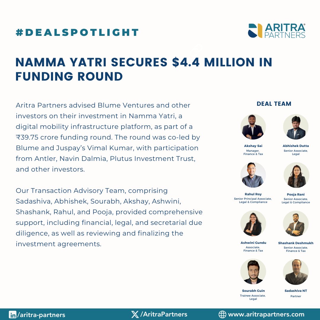 Aritra Partners tweet media