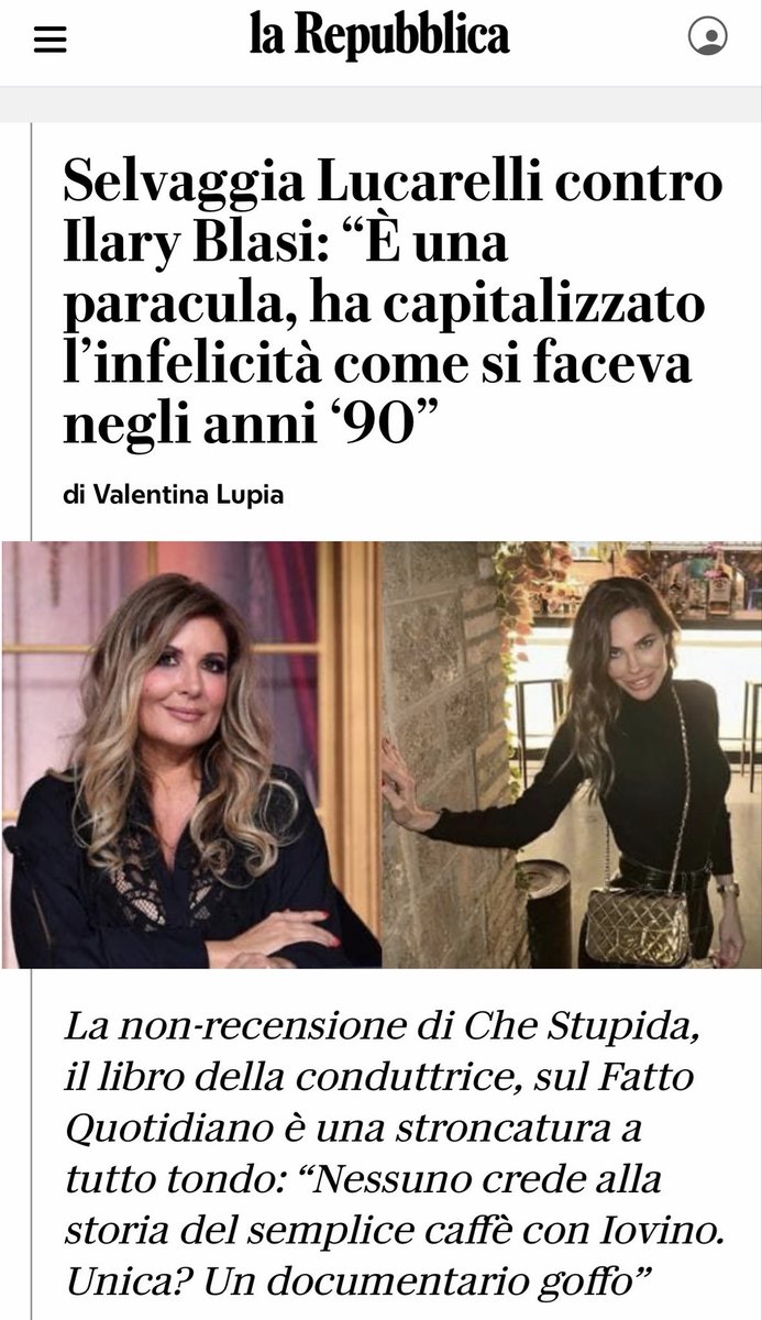 La coerenza non solo su #Garlasco insomma