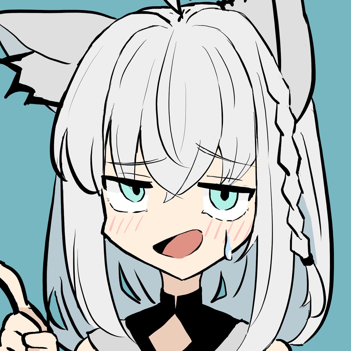 rizeruirasut's tweet photo. ラクガキングダム
 #絵フブキ https://t.co/49me9T91BN