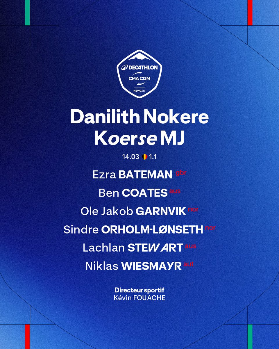 DECATHLON CMA CGM NewGen tweet media