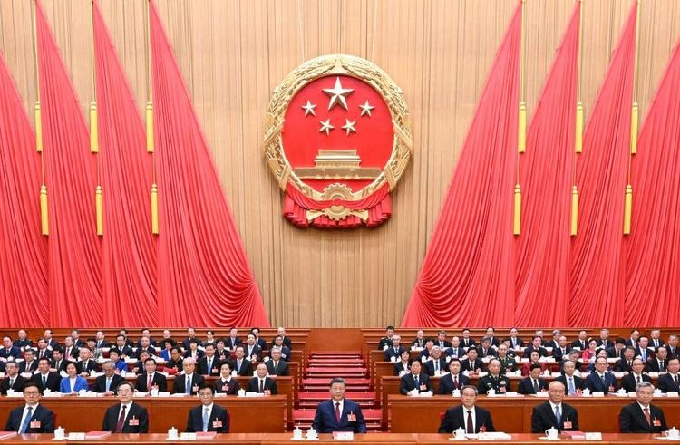 tkp1902's tweet photo. BEIJING, March 12 (Xinhua) -- The 14th National People's Congress (NPC), China's national legislature, held the closing meeting of its fourth session on Thursday. https://t.co/WVWu6eNwrI