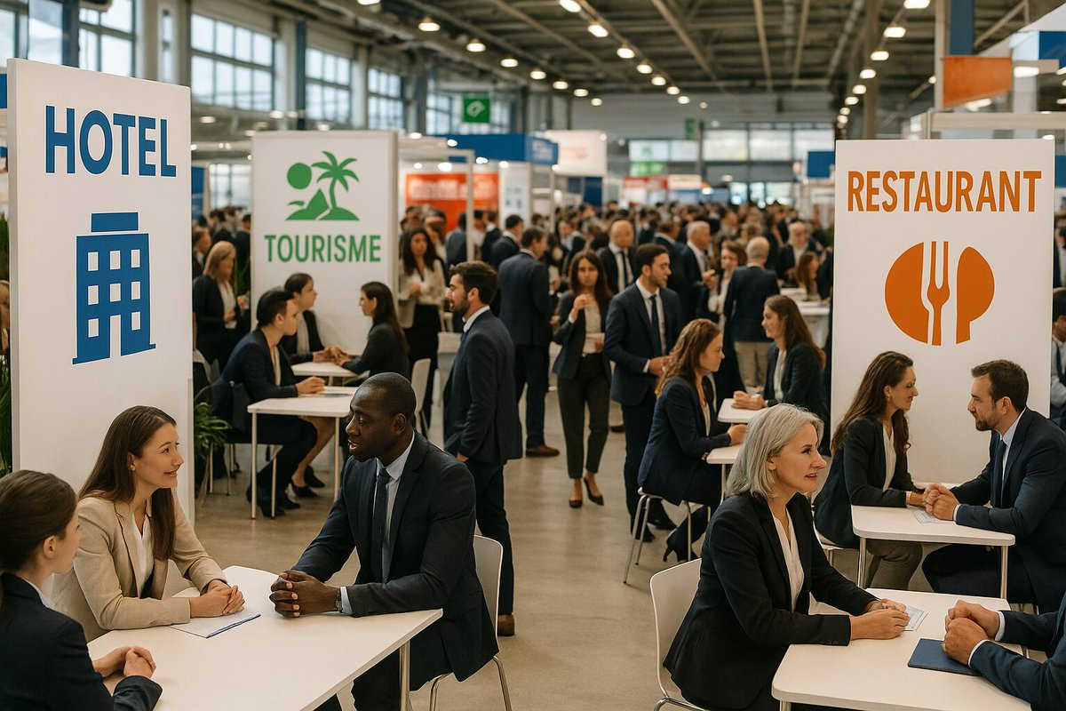 emploichr's tweet photo. 🎯 Salons CHR 2026 : le calendrier + la méthode pour recruter (ou se faire recruter) et maximiser le ROI. Stand, pitch, supports, KPI… tout y est. À lire 👉 https://t.co/aZ9oTh9MKG

#EmploiCHR #RecrutementCHR #JobDating #Hôtellerie #Restauration #Tourisme https://t.co/fEd7TDJbYq