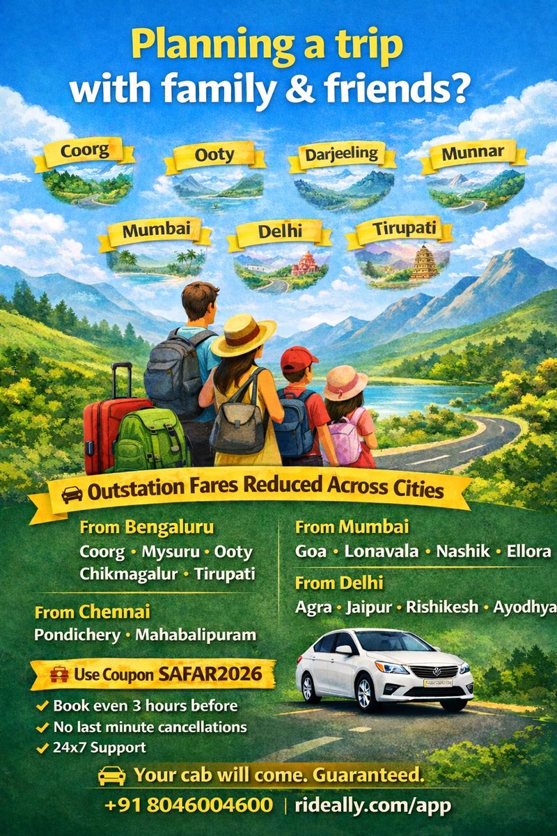 RideAlly (Guaranteed Cabs) tweet media