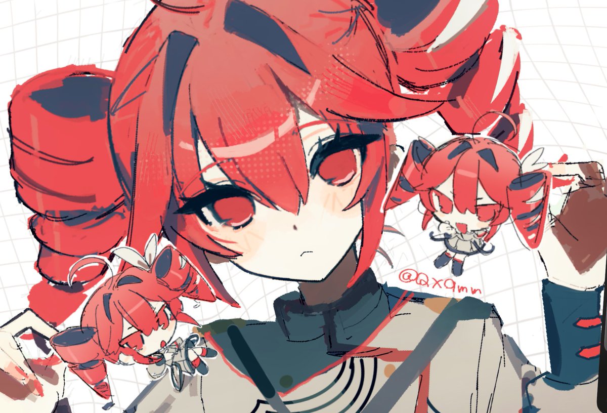 QX9mm's tweet photo. #重音テト https://t.co/kql0NiriQ5