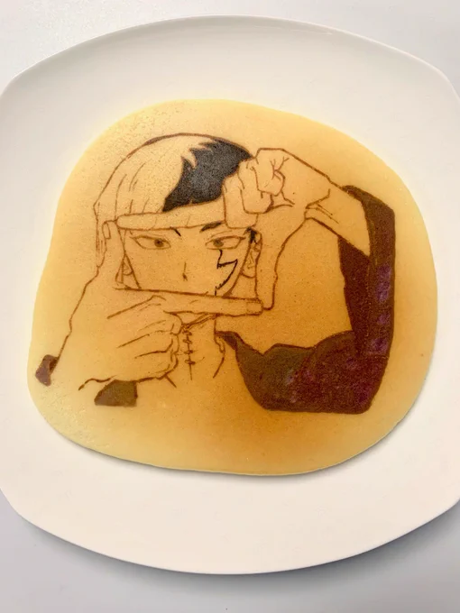 時々パンケーキアートします #見つけてくれてありがとう祭開幕