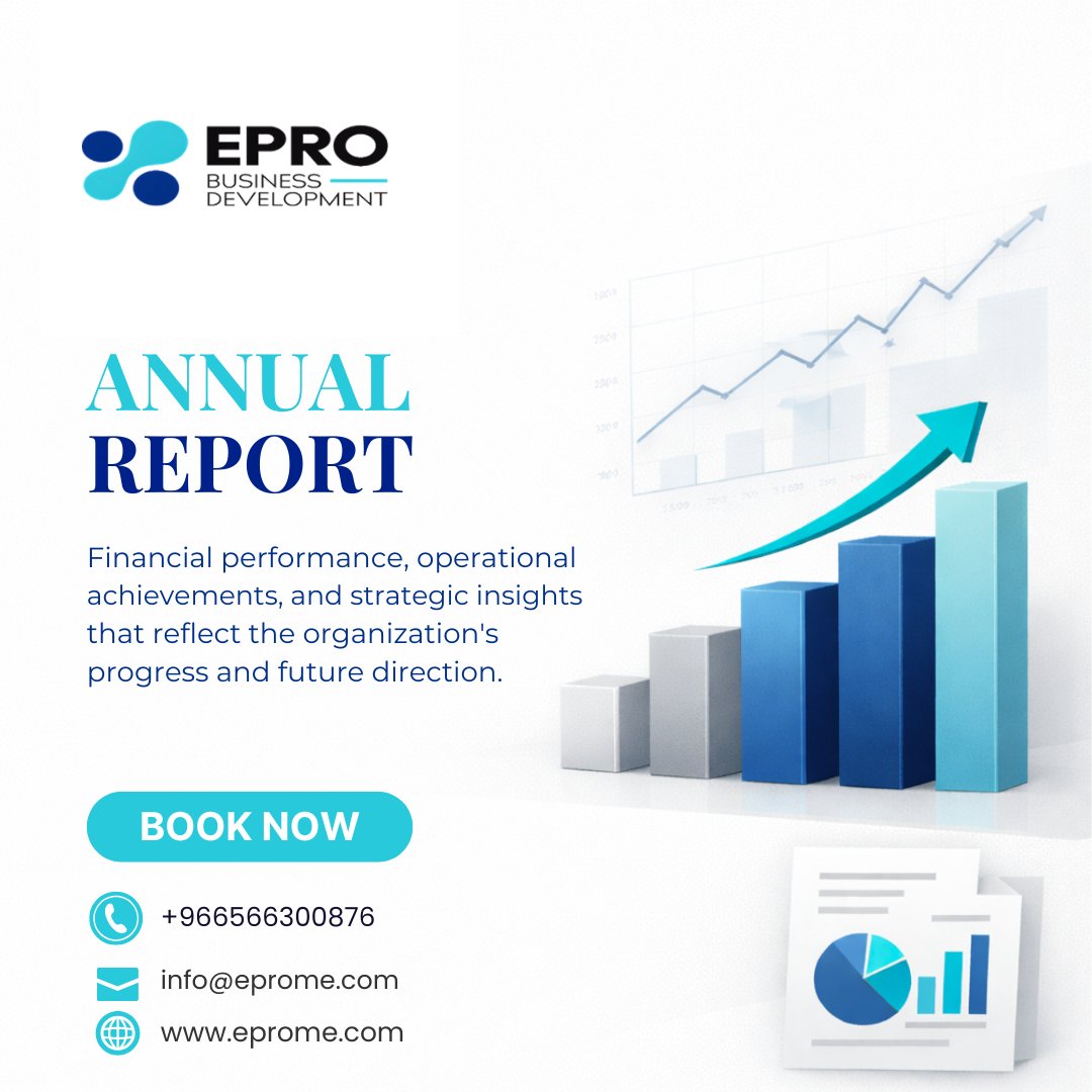 📊 Annual reports reflect a company’s performance, achievements, and future outlook, enhancing transparency and credibility with shareholders and stakeholders.

#AnnualReport #CorporateReporting #BusinessDevelopment #Strategy
