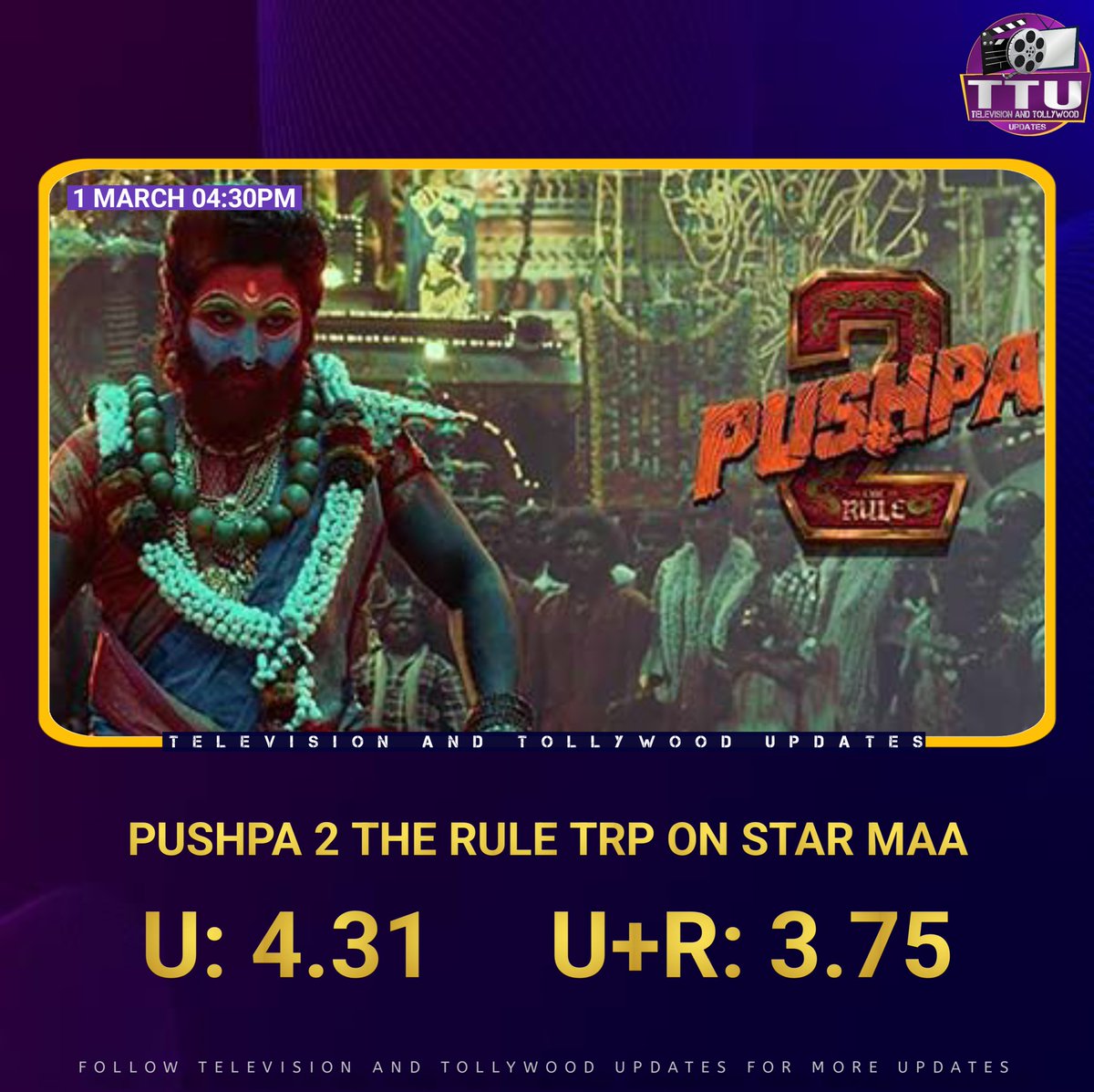 Television & Tollywood Updates tweet media