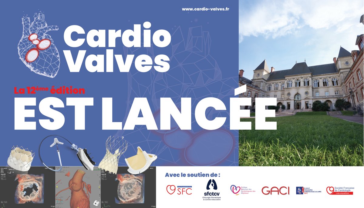 CardioValves's tweet photo. 🎉 CardioValves est lancé !  La 12ᵉ édition de CardioValves a officiellement débuté ce matin à la Cité Internationale Universitaire de Paris.   

Nous souhaitons un excellent congrès à toutes et à tous et de belles discussions scientifiques tout au long de ces deux journées ! https://t.co/Awt1P15ue7