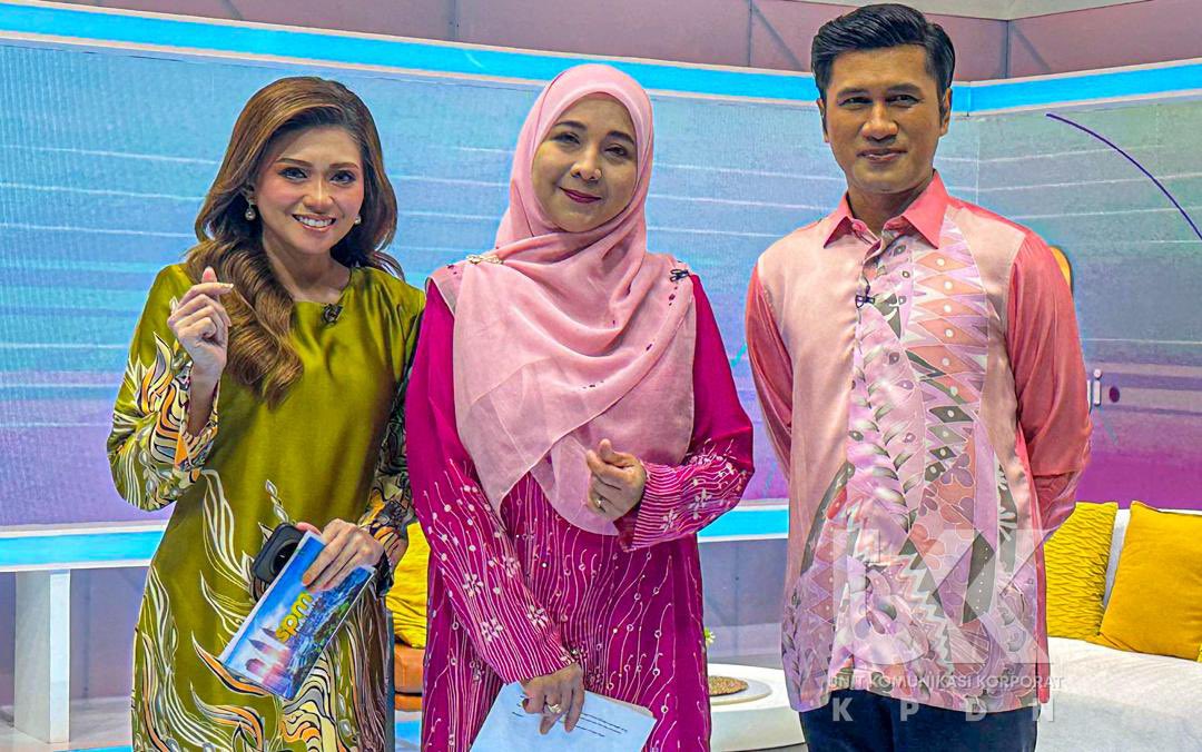 TEMU BUAL SELAMAT PAGI MALAYSIA (RTM) : SAMBUTAN HARI PENGGUNA KEBANGSAAN (HPK) 2026

KUALA LUMPUR, 12 MAC 2026 (KHAMIS) - Sekitar temu bual program Selamat Pagi Malaysia di saluran RTM bersama YBrs. Puan Inu Baizura Binti Mohamad Zain, SBKP KPDN.
