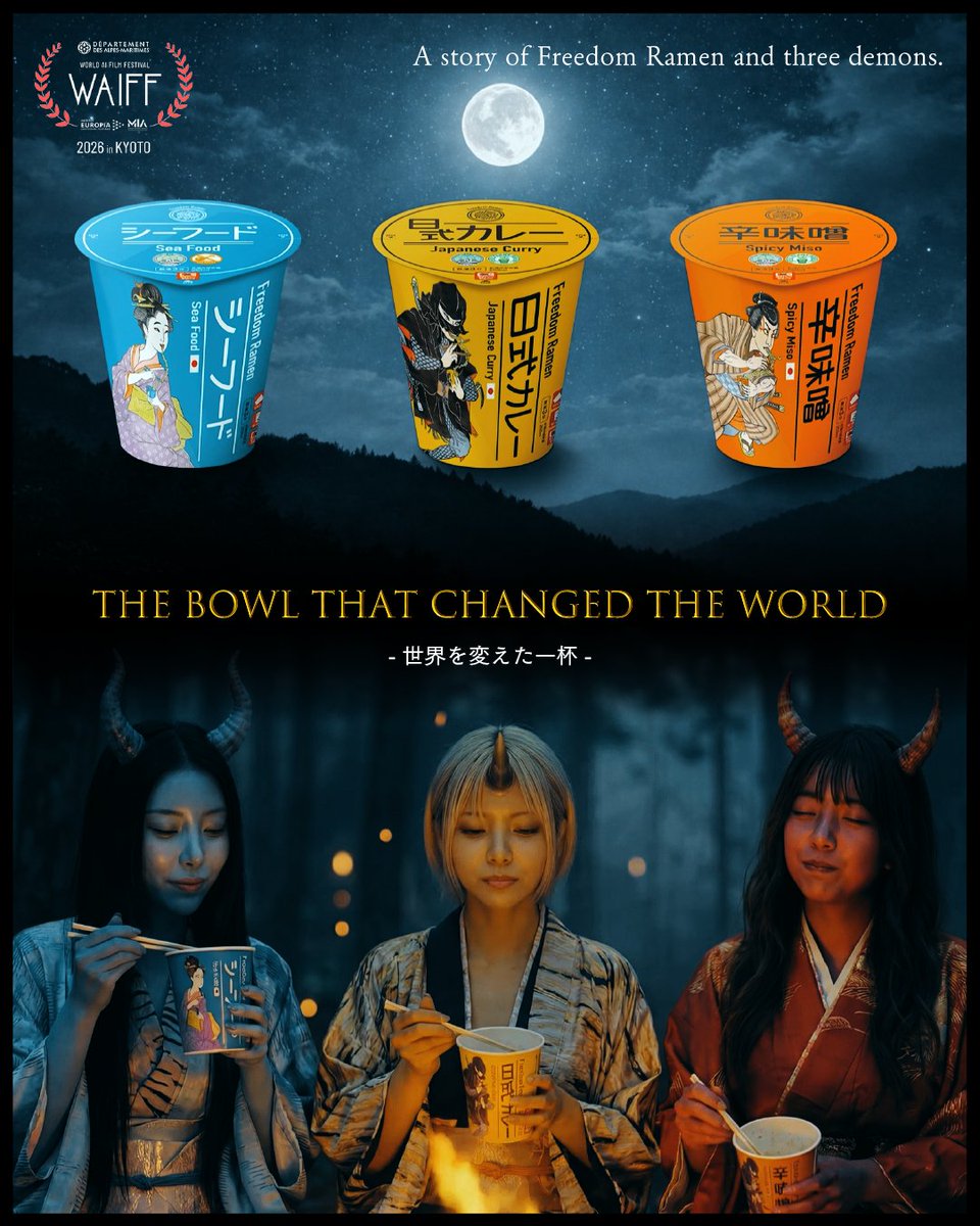 WORLD AI FILM FESTIVAL 2026 in KYOTO（公式） tweet media