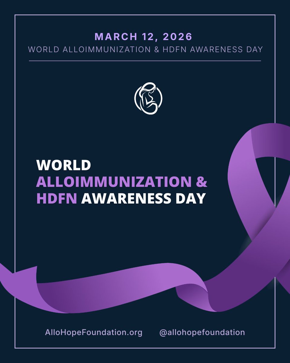 gfcni_newborn's tweet photo. It's #WorldAlloimmunizationAndHDFNAwarenessDay!
We are proud to support @AlloHope in raising awareness of maternal #alloimmunization and #HDFN - a rare but serious condition that often requires specialist monitoring and coordinated care.💜
🔗https://t.co/YCpMs1iTeE
#HDFNAwareness https://t.co/qLQkLExKHe