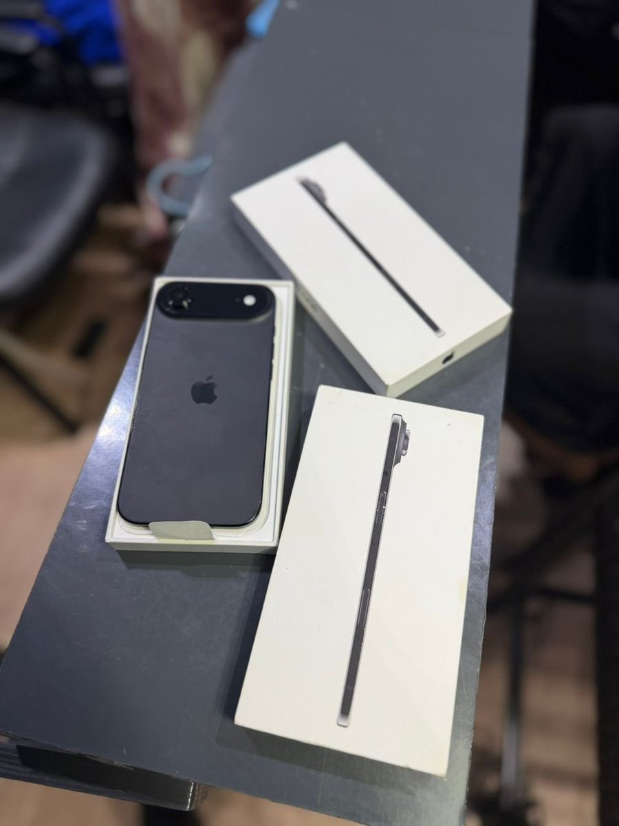 Open box 17air 256gb 97bh 
Price: 1m320k
Non active 17air 256gb 
Price: 1m450k

Visit store or send a message.
Call Adam: 08164932138

Location 📍: Sango Ojurin, #Ibadan.

Store Open ⏱: 8am -  7pm 
Delivery Hour ⏱: 8am - 5pm (Nationwide) 

🔁 We accept swapping