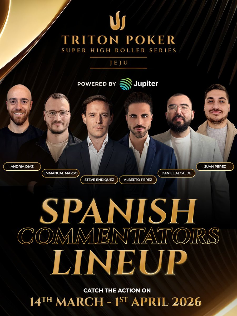 Triton Poker tweet media