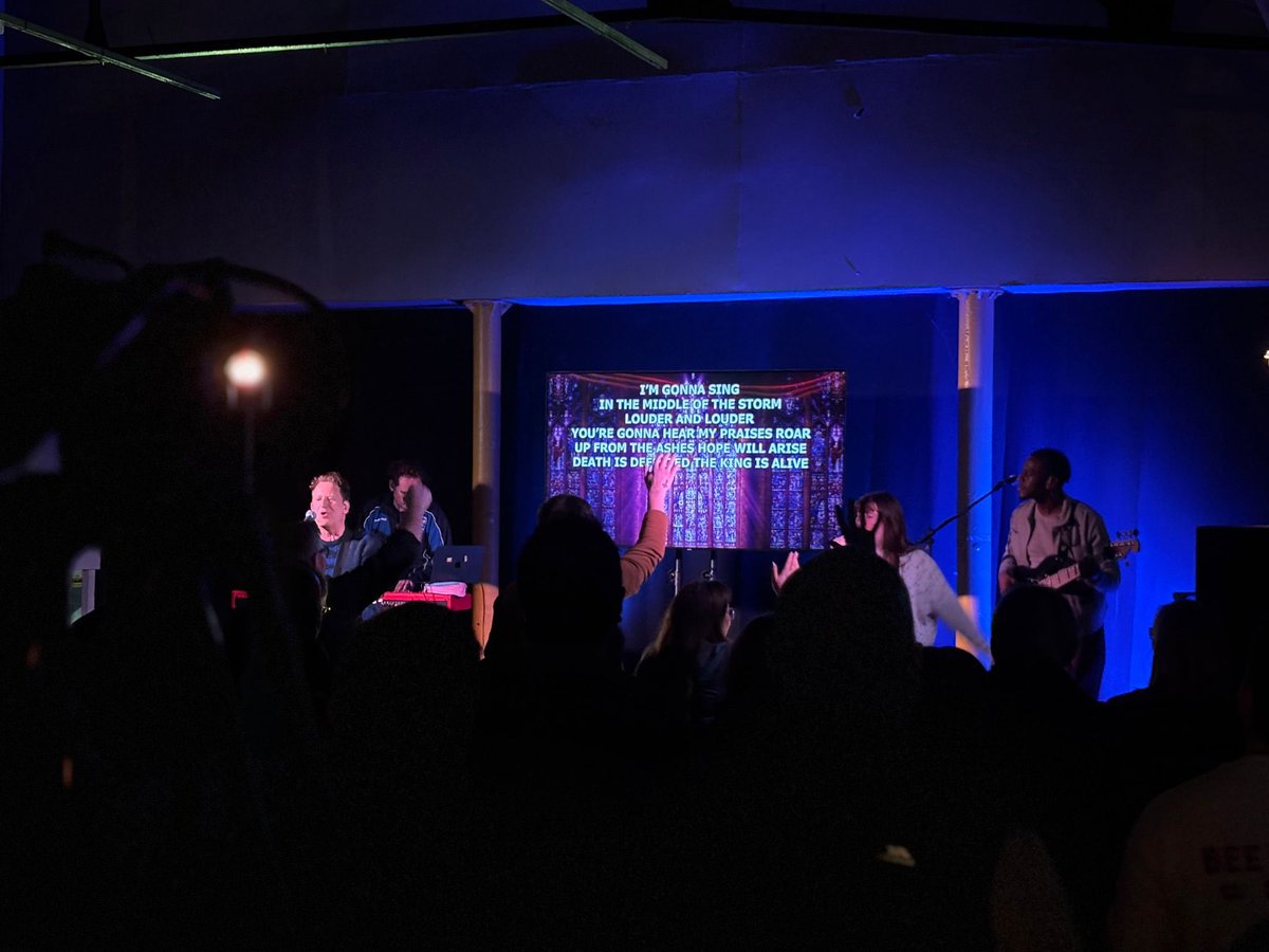 jamiedaniels's tweet photo. All glory to God for an amazing evening launching our new building at @cdclcuk ! Huge thanks to Paul Hudson (Elim), Ken Riley &amp; his band for incredible worship, and everyone who came out to celebrate with us. What a night! #CDCLC #Elim #CountyDurham https://t.co/7UolbcCt6m
