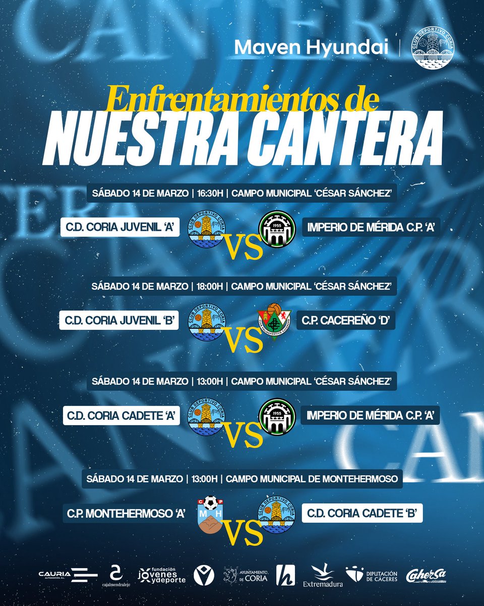 Escuela de Fútbol Base CD Coria tweet media