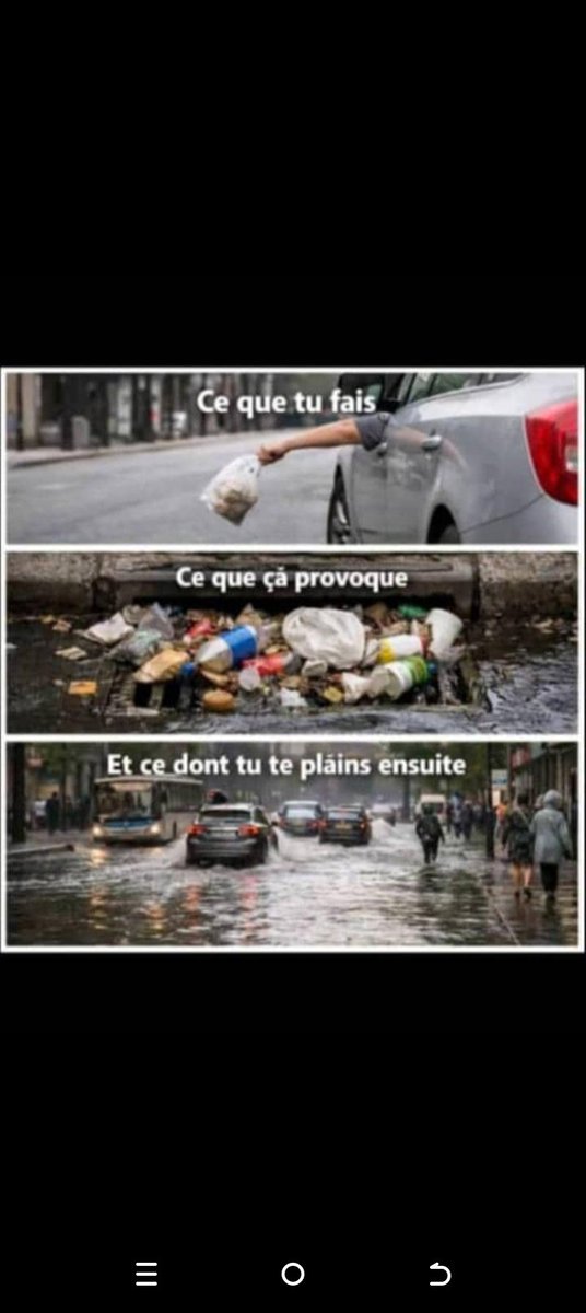 Nous avons une part de responsabilité dans la dégradation de cette ville. 

Changeons nos mentalités.✅
