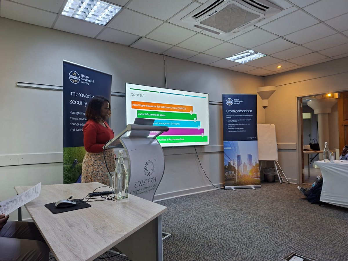 UpperManyame's tweet image. Upper Manyame Sub-Catchment Council, the UK, and the British Geological Survey developed and launched Harare's first Groundwater Assessment Tool. This tool will assist in sustainable management of groundwater resources across the catchment. #GroundwaterMonitoring