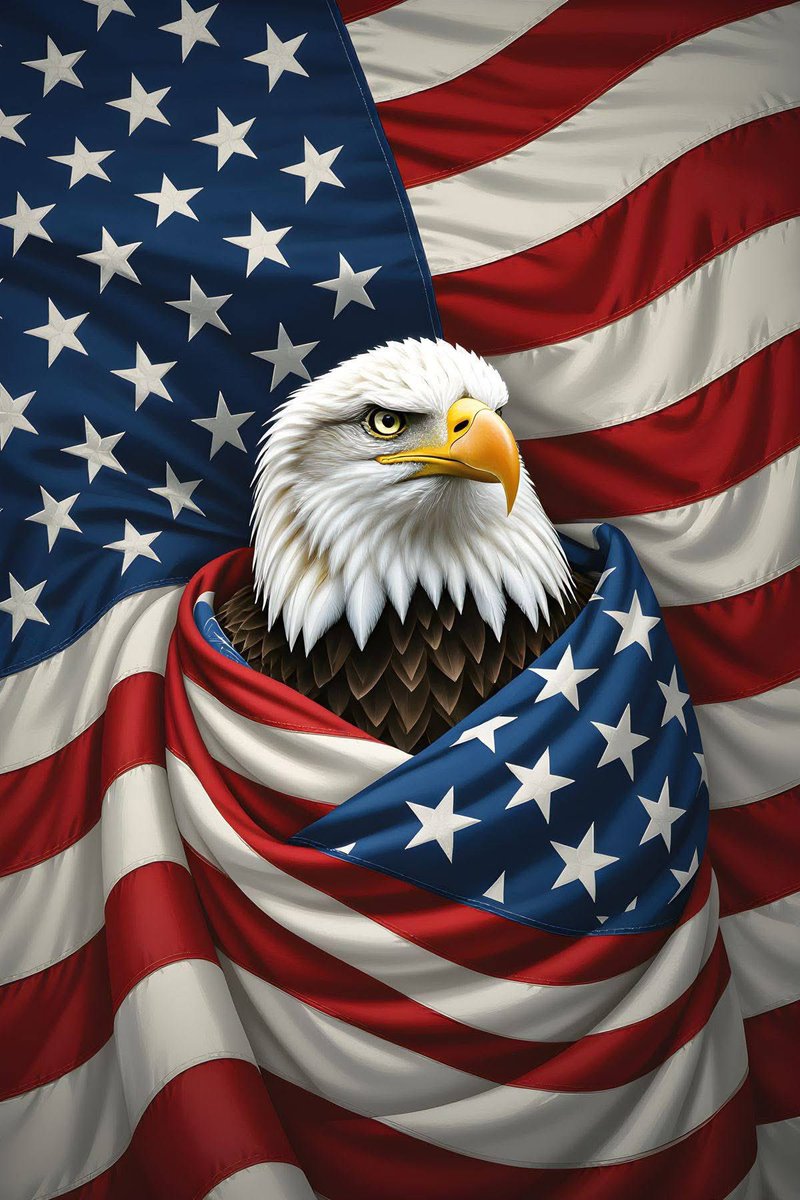 I Pledge Allegiance to the Flag Of The United States of America and to the Republic For Which It Stands, One Nation Under God, Indivisible, With Liberty and Justice for All. God Bless America! #OustTreasonousPoliticians #SecureOurBorder #PatriotsForUnity #MAGA #TRUMP✊🏼🩸🇺🇸🇺🇸🇺🇸