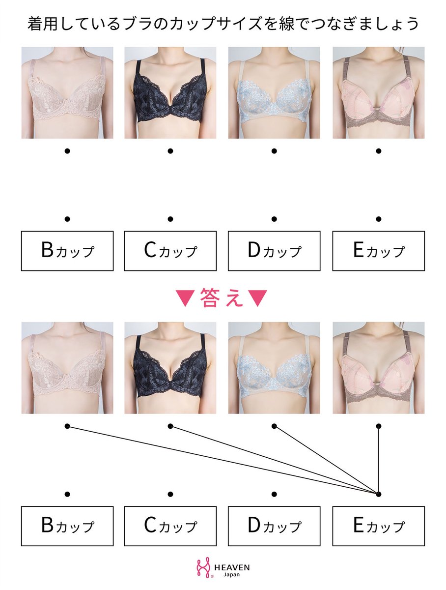 HEAVEN Japan@下着で私を好きになる。 tweet media