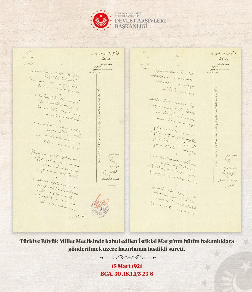 Devlet Arşivleri Başkanlığı tweet media