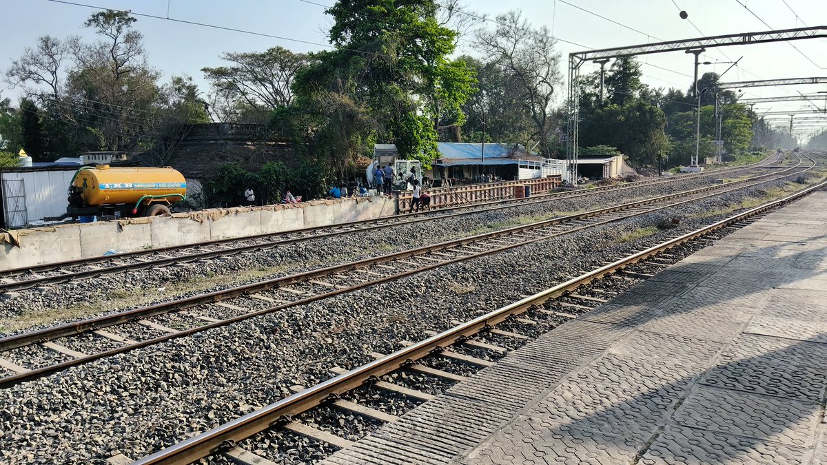 Kumbakonam Railway Station Redevelopment 🏗️ Platform Extension 🚧 The ...
