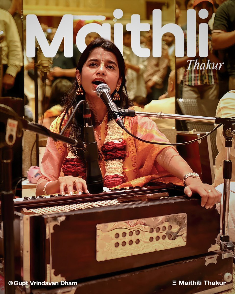 guptvrindavan's tweet photo. Some spiritual moments of Maithali Thakur at Gupt Vrindavan Dham https://t.co/GAKHYM6G3A
