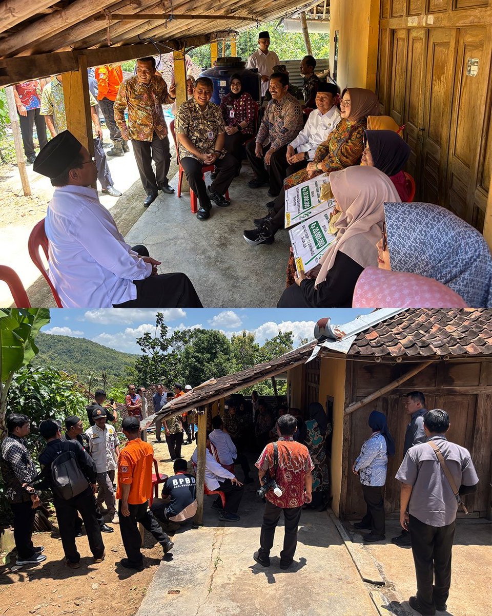 sukoharjo_kab's tweet photo. Dulur Makmur,
Bupati Sukoharjo @etiksuryani_ad1b bersama Baznas Kabupaten Sukoharjo melalui Program “Sukoharjo Peduli” Serahkan Bantuan Rumah Tidak Layak Huni (RTLH) untuk Warga Bencana Tanah Longsor di Desa Kamal Bulu Sukoharjo pada Kamis (12/2/2026).
#RTLH
#bantuanRTLH https://t.co/fqf1E8iQXn