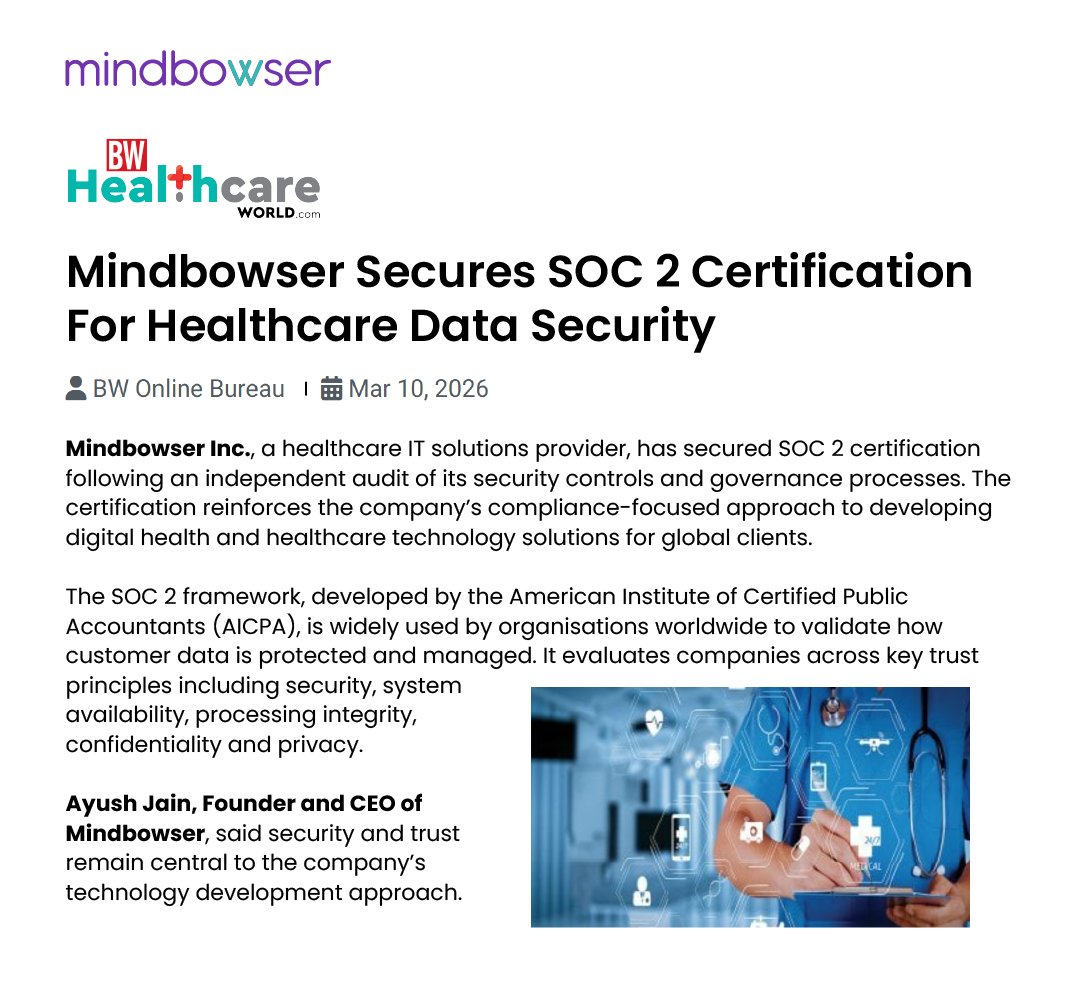 Mindbowser Inc. tweet media