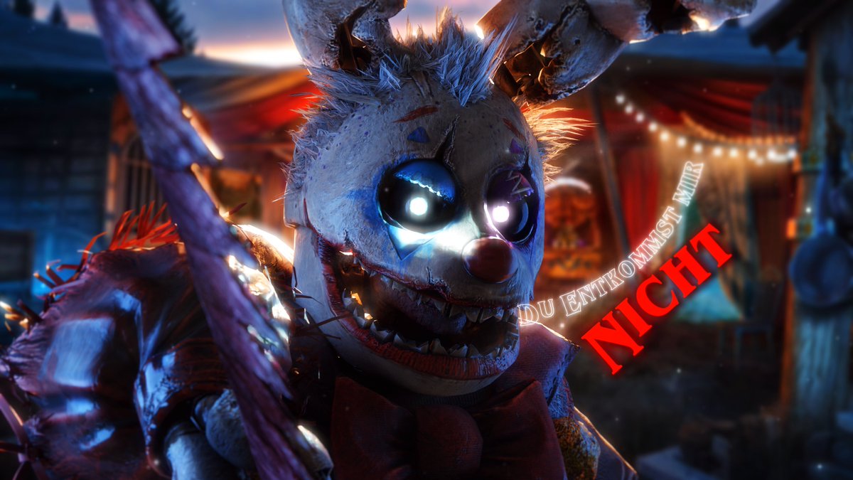 Safi_Charna's tweet photo. Du entkommst mir Nicht!😤

Springtrap RIG by: @d1_gq 

#dbd #deadbydaylight #springtrap #springtrapclown #wallpaper #blender #4k https://t.co/SHIvka01Zd