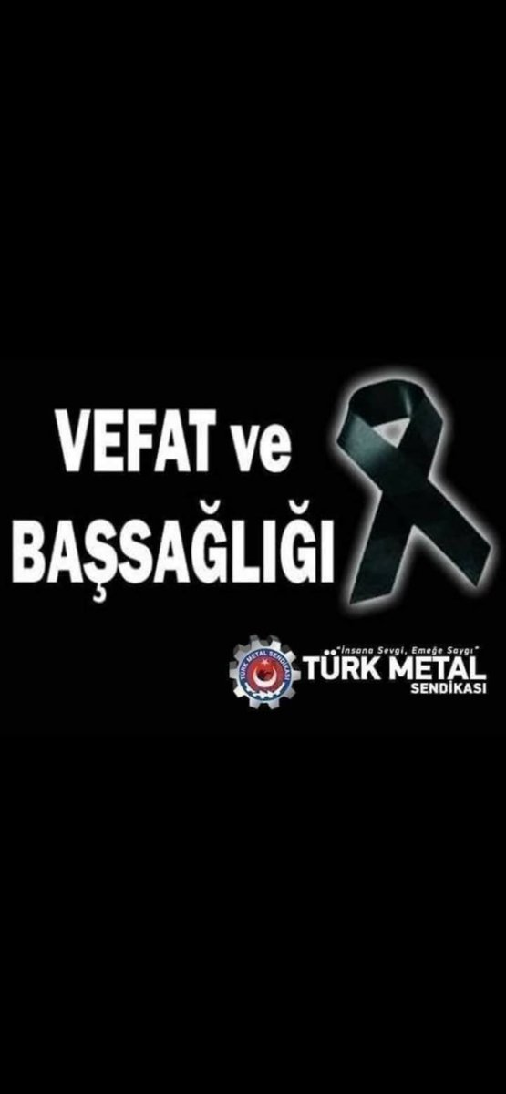 İst.And.Yak.Şubesine bağlı K.D.S.Çalışanımız Murat Öztürk arkadaşımızın babası vefat etmiştir.Merhumun cenazesi bugün Gebze Arapçeşme Camiinde ikindi namazına müteakip alınarak Pelitli Mezarlığına defnedilecektir.Merhuma Allahtan rahmet ailesine başsağlığı dileriz.