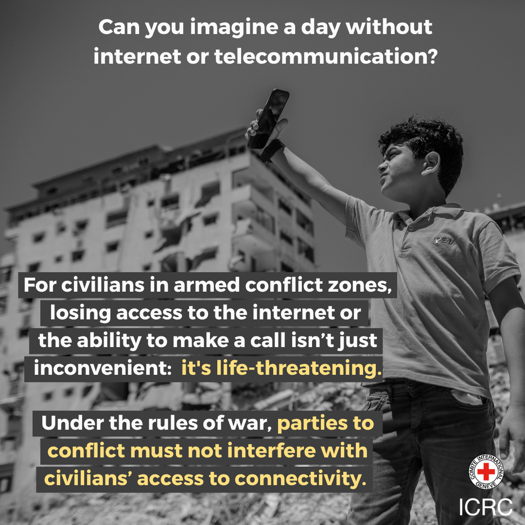 ICRC tweet media