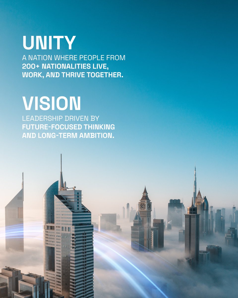 _MMGGlobal's tweet photo. The #UAE is a country where ambition &amp; progress come together. It’s where ideas grow &amp; communities build their future. At #MMG, we are proud to be headquartered in the UAE &amp; to grow within a nation that continues to move forward with vision. 

#MultiplyMediaGroup #UnitedForUAE https://t.co/Hbm0LagDvU