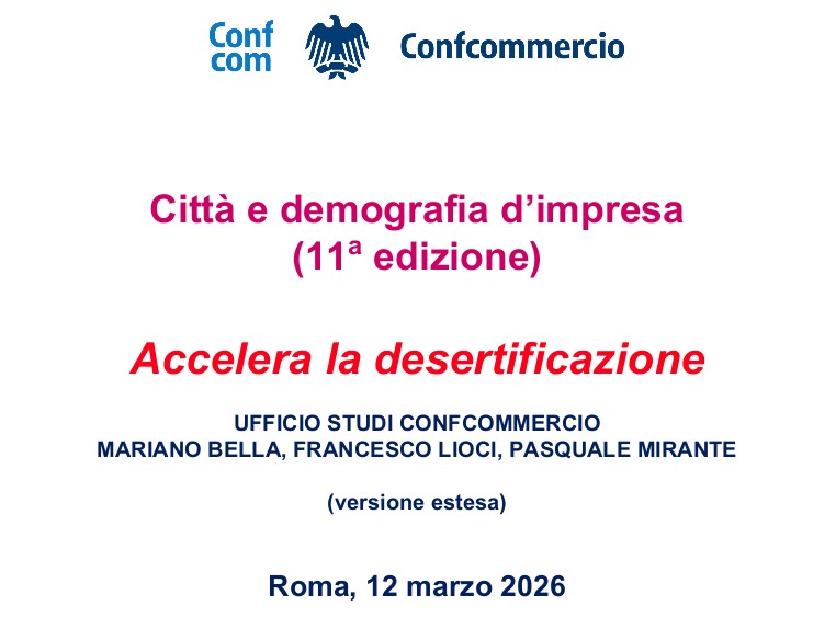 Ufficio Studi Confcommercio tweet media