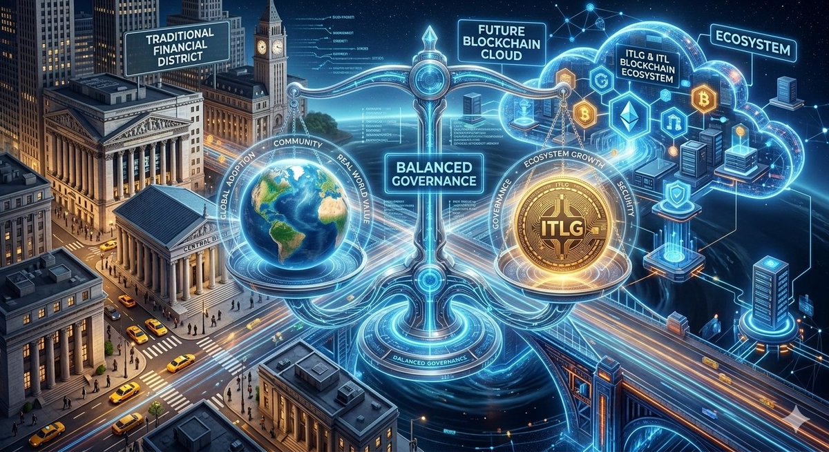 lokeshthaliyan's tweet photo. ITLG builds a balanced bridge between real-world value and future blockchain innovation, creating trust, governance, and scalable digital growth across ecosystems 🌐⚖️🚀
#ITLG #Blockchain #RWA #DigitalFinance #FutureEcosystem
#interlink #itlg #itl https://t.co/70qcWLmEW2