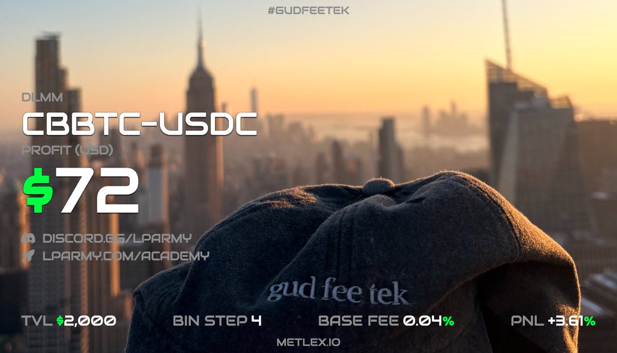 Building my #btc empire from the top of New York. 
Just trust the process. Thanks <a href="/MeteoraAG/">Meteora</a>